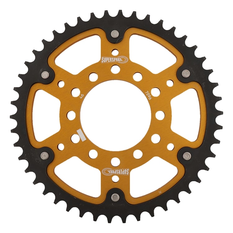 Lančenik zadnji SUPERSPROX STEALTH RST-7096:46-GLD zlato 46T, 530