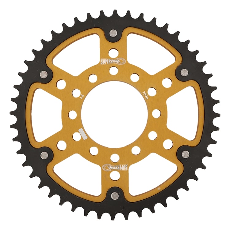 Lančenik zadnji SUPERSPROX STEALTH RST-7096:48-GLD zlato 48T, 530