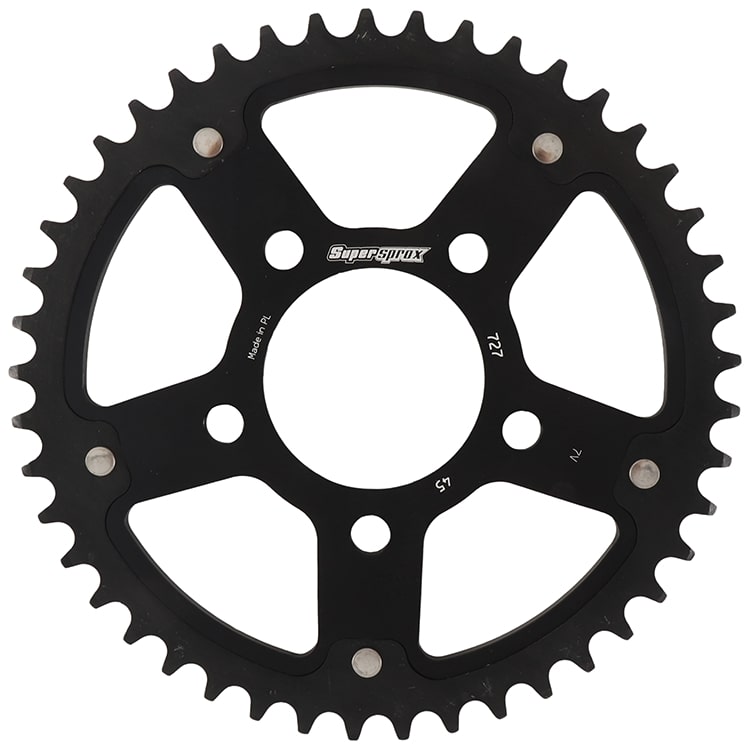 Lančenik zadnji SUPERSPROX STEALTH RST-727:45-BLK Crni 45T, 525