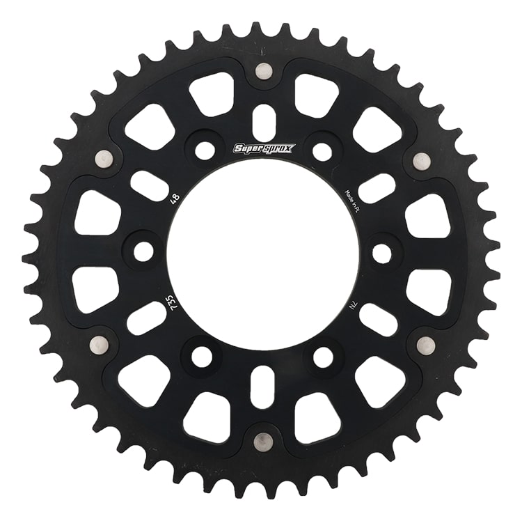 Lančenik zadnji SUPERSPROX STEALTH RST-735:48-BLK Crni 48T, 520
