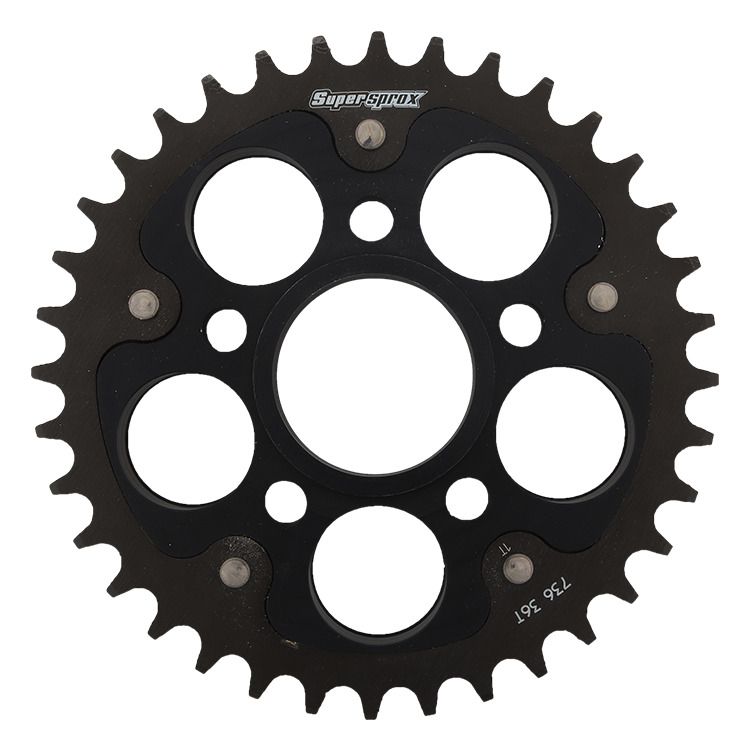 Lančenik zadnji SUPERSPROX STEALTH RST-736:36-BLK Crni 36T, 520