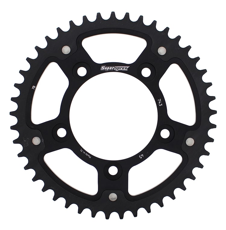 Lančenik zadnji SUPERSPROX STEALTH RST-743:45-BLK Crni 45T, 520