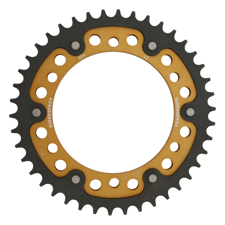 Lančenik zadnji SUPERSPROX STEALTH RST-859:42-GLD zlato 42T, 530
