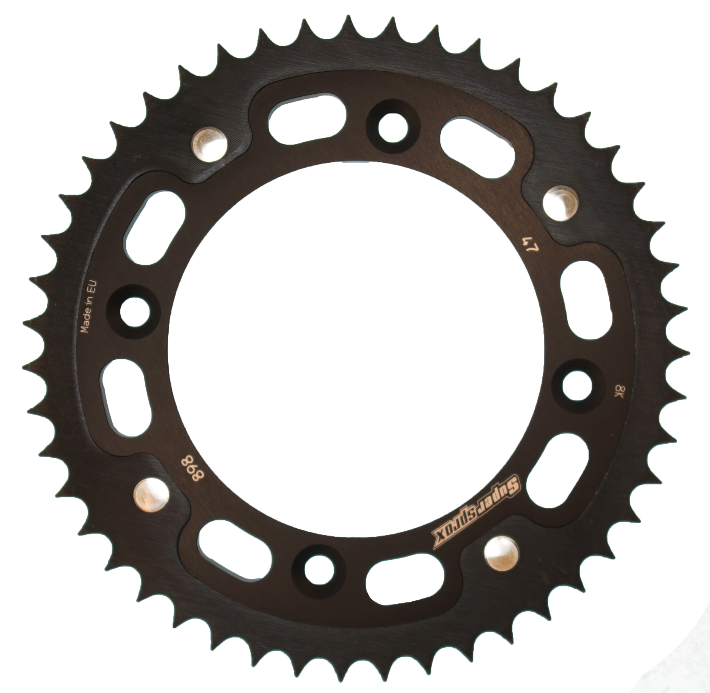 Lančenik zadnji SUPERSPROX STEALTH RST-898:47-BLK Crni 47T, 428
