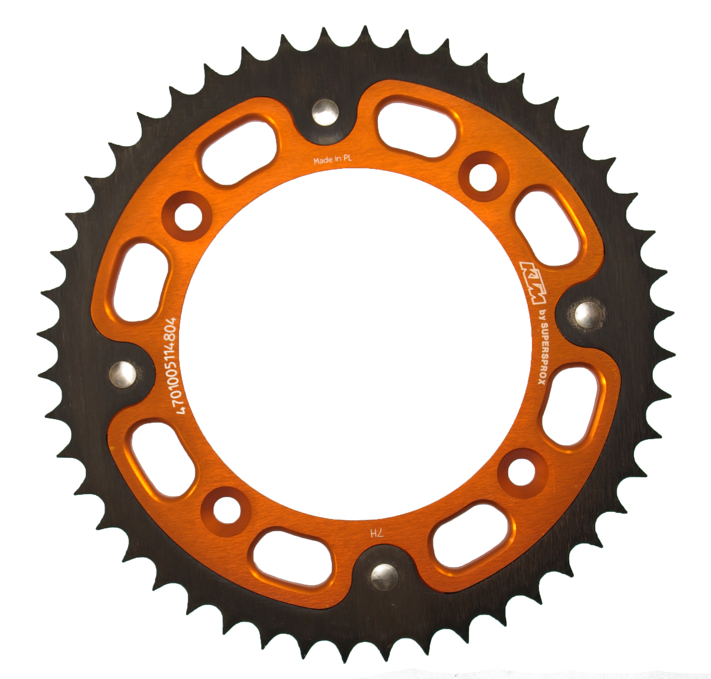 Lančenik zadnji SUPERSPROX STEALTH RST-898:48-ORG orange 48T, 428