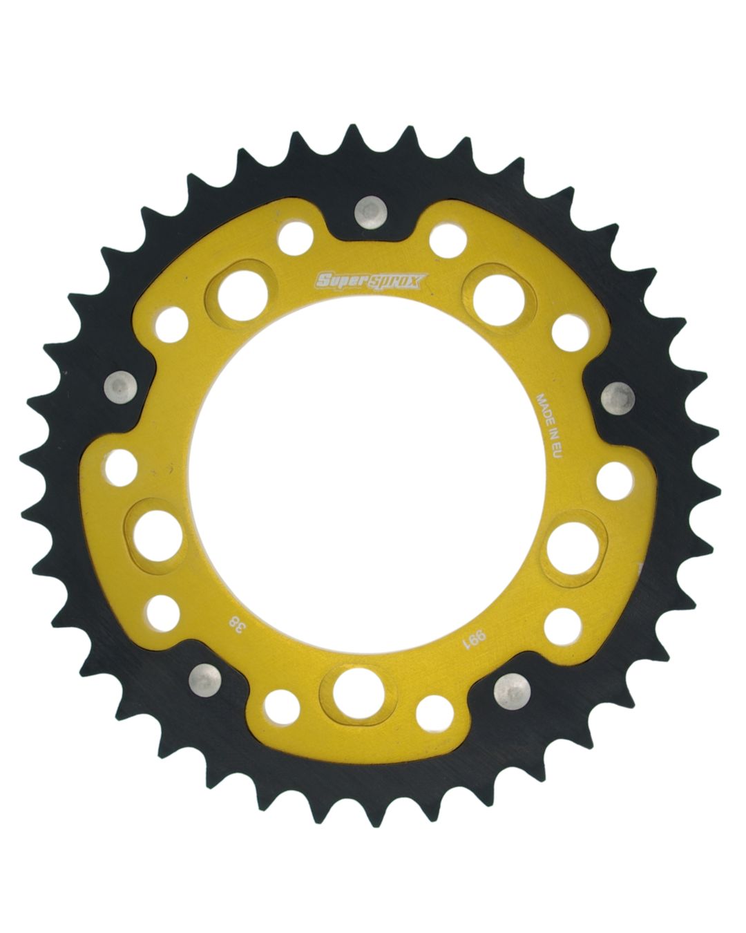 Rear sprocket SUPERSPROX STEALTH RST-991:38-GLD zlato 38T, 525