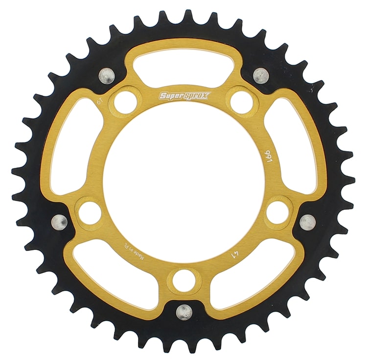Lančenik zadnji SUPERSPROX STEALTH RST-991:41-GLD zlato 41T, 525
