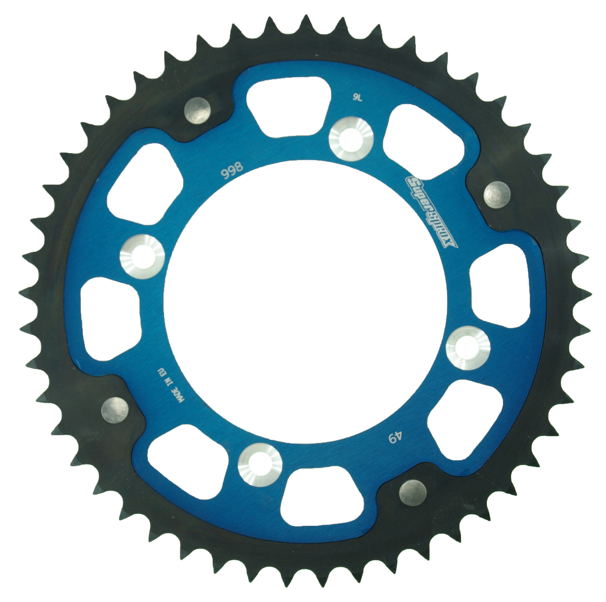Lančenik zadnji SUPERSPROX STEALTH RST-998:49-BLU plavi 49T, 428