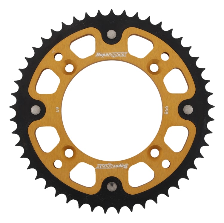 Lančenik zadnji SUPERSPROX STEALTH RST-998:49-GLD zlato 49T, 428