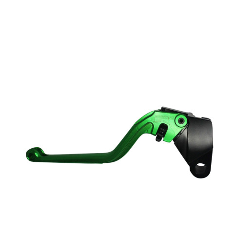 Clutch Lever ACCOSSATO ESK750 fixed CNC-worked aluminium, green