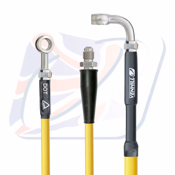 Front brake hose Venhill S01-1-035/P Yellow