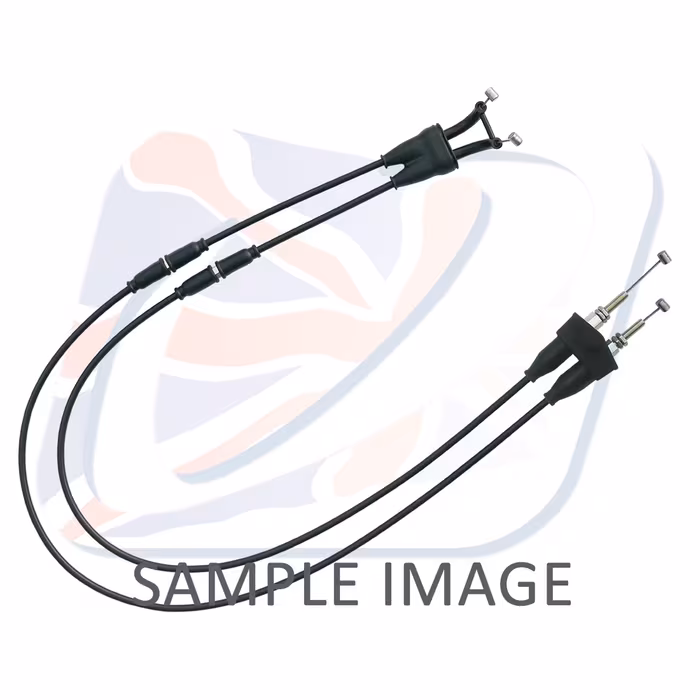 Throttle cable (pair) Venhill S01-4-066 featherlight Crni