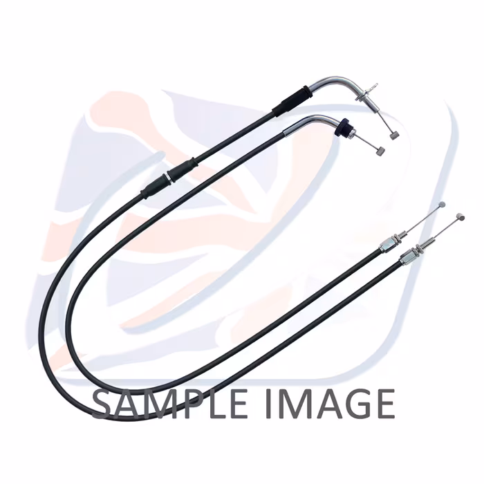 Throttle cable (pair) Venhill S01-4-115 featherlight Crni