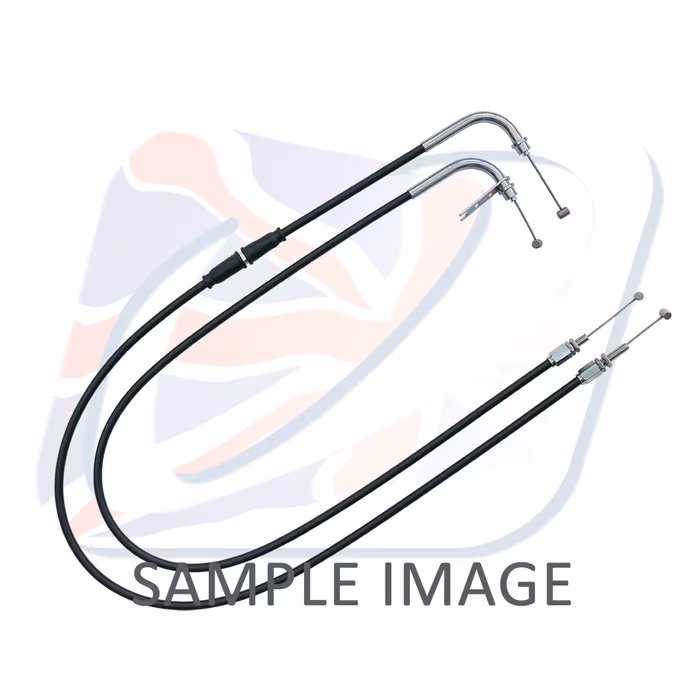 Throttle cable (pair) Venhill S01-4-136 featherlight Crni