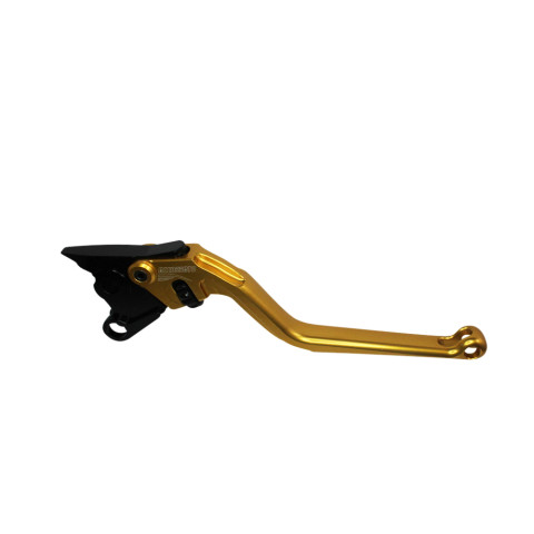 Brake lever ACCOSSATO EDB080 fixed CNC-worked aluminium, gold