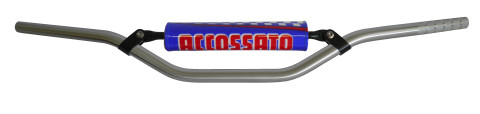 Handlebar ACCOSSATO aluminium, 22 mm silver