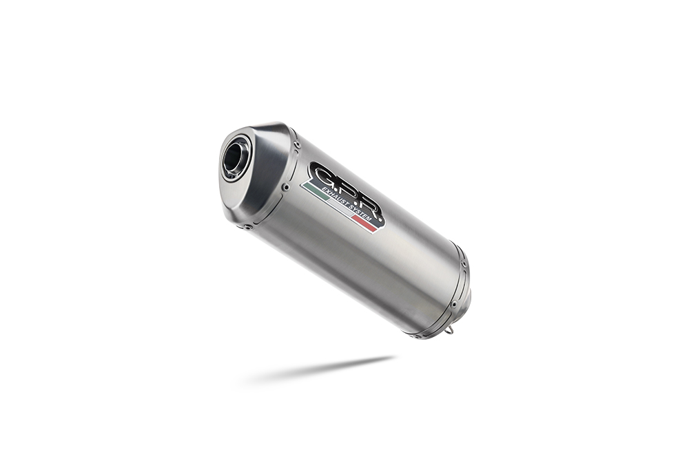 Slip-on exhaust GPR SATINOX BE.14.SAT Brushed Stainless steel