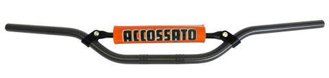 Handlebar ACCOSSATO aluminium, 22 mm titanium