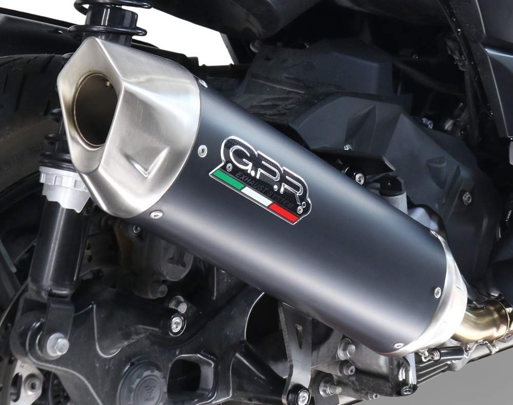 Slip-on exhaust GPR FURORE-X SCOOTER SC.CAT.111.FXSC Matte Black