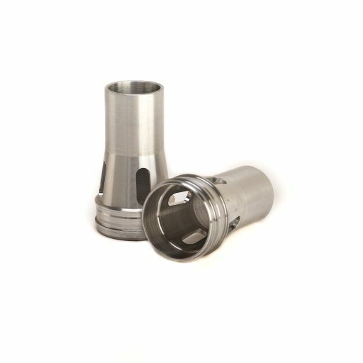 FF spring perches K-TECH SHOWA SDETCV25-MX-SET (slots pair) 49mm