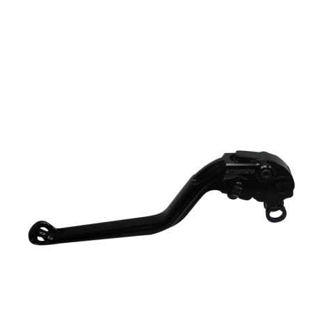 Clutch Lever ACCOSSATO ESM069 fixed CNC-worked aluminium, black
