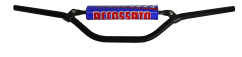 Handlebar ACCOSSATO aluminium, 22 mm Crni
