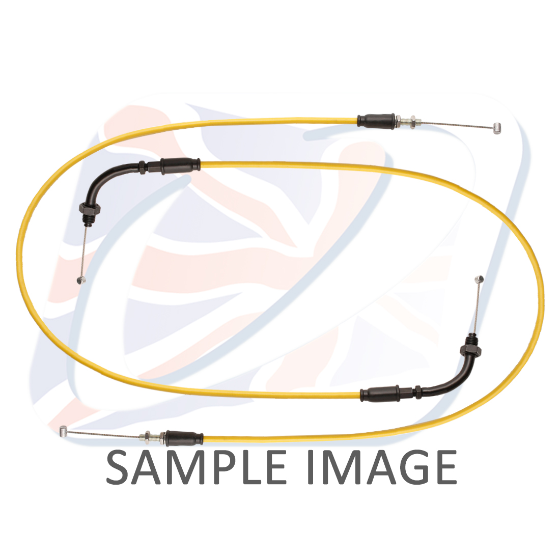 Throttle Cable Venhill S01-4-105-YE featherlight yellow