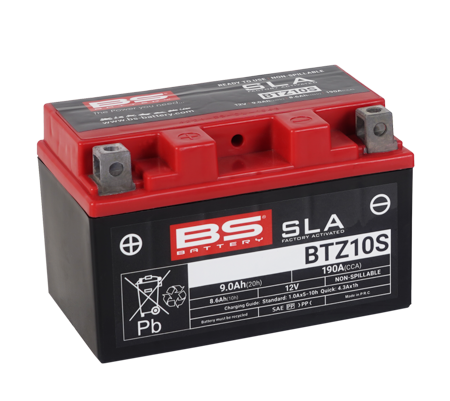 Tvorničko aktiviran akumulator BS-BATTERY BTZ10S (YTZ10S)