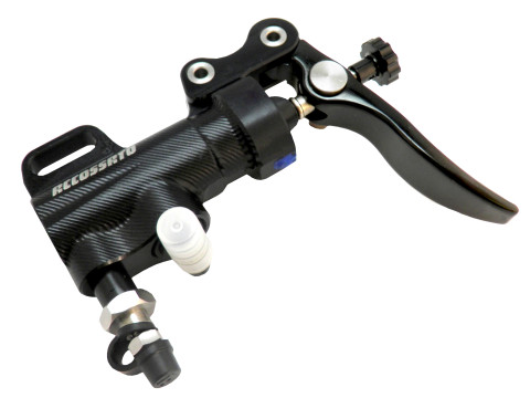 Thumb brake master cylinder ACCOSSATO BP007 piston diam. 13.5 mm with short lever, without bracket