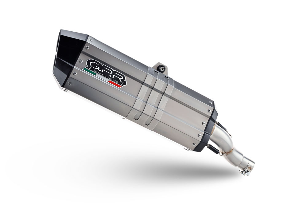 Cijeli ispušni sustav GPR HYPER SONIC KT.106.HYSOTIT Brushed Titanium