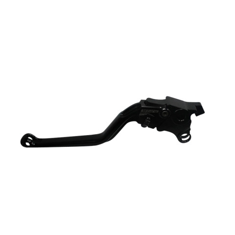 Clutch Lever ACCOSSATO ESS014 fixed CNC-worked aluminium, black