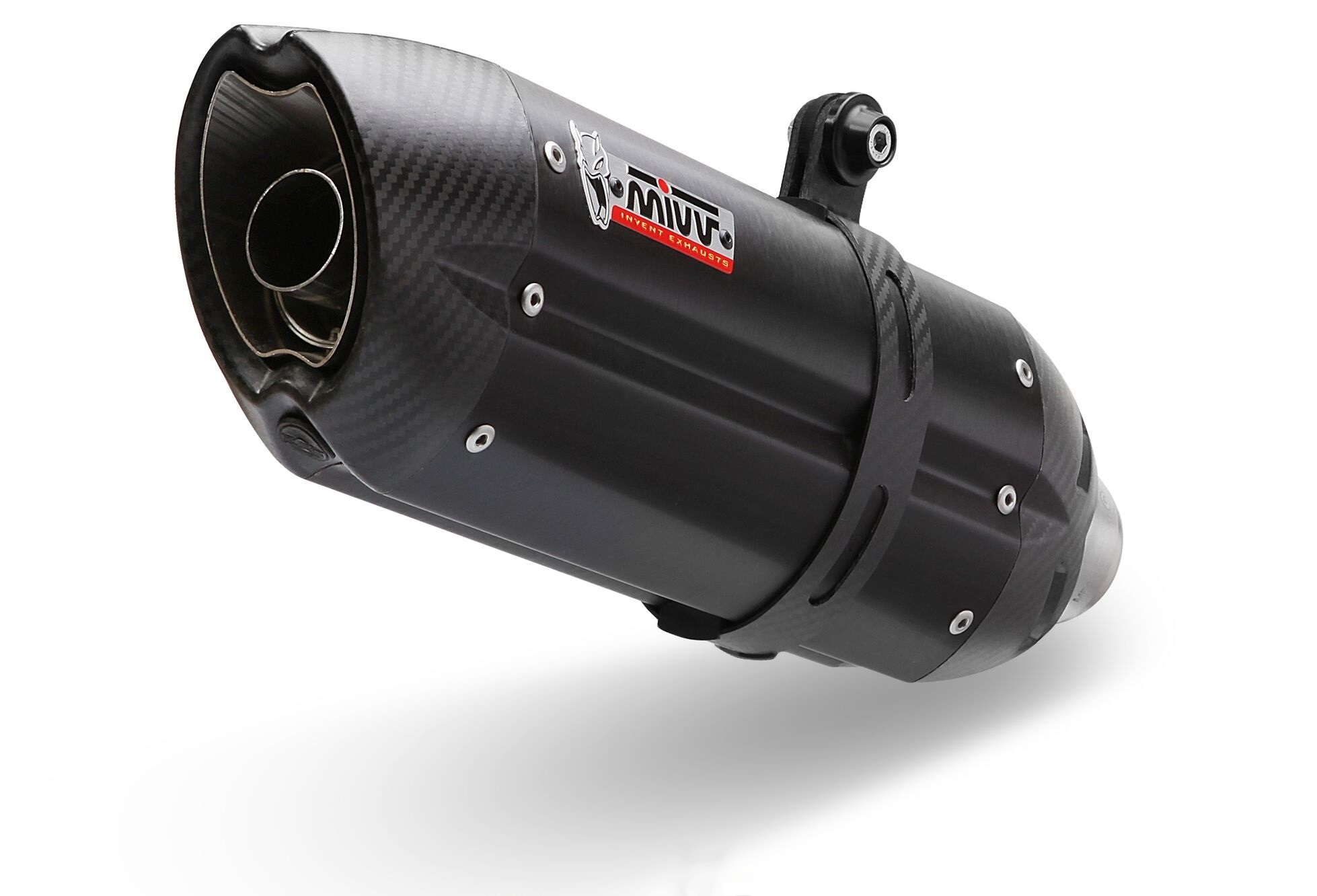 2 silencers kit MIVV SUONO KT.013.L9 Steel Black