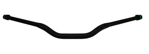 Handlebar ACCOSSATO HB183 Aluminium Made With Variable Diameter - 28.5 mm Crni