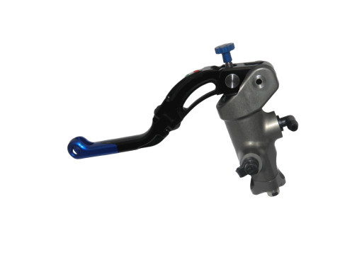 Radial clutch master cylinder ACCOSSATO CY007 16x18 with revolution lever, green