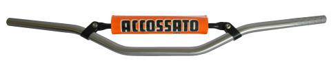 Handlebar ACCOSSATO aluminium, 22 mm silver