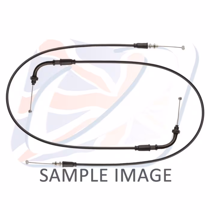 Throttle cable (pair) Venhill T01-4-143 featherlight Crni