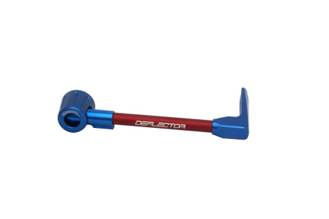 Lever guard ACCOSSATO DE001 with red hose and joint right, aluminium