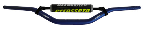 Handlebar ACCOSSATO aluminium, 28.5 mm plavi