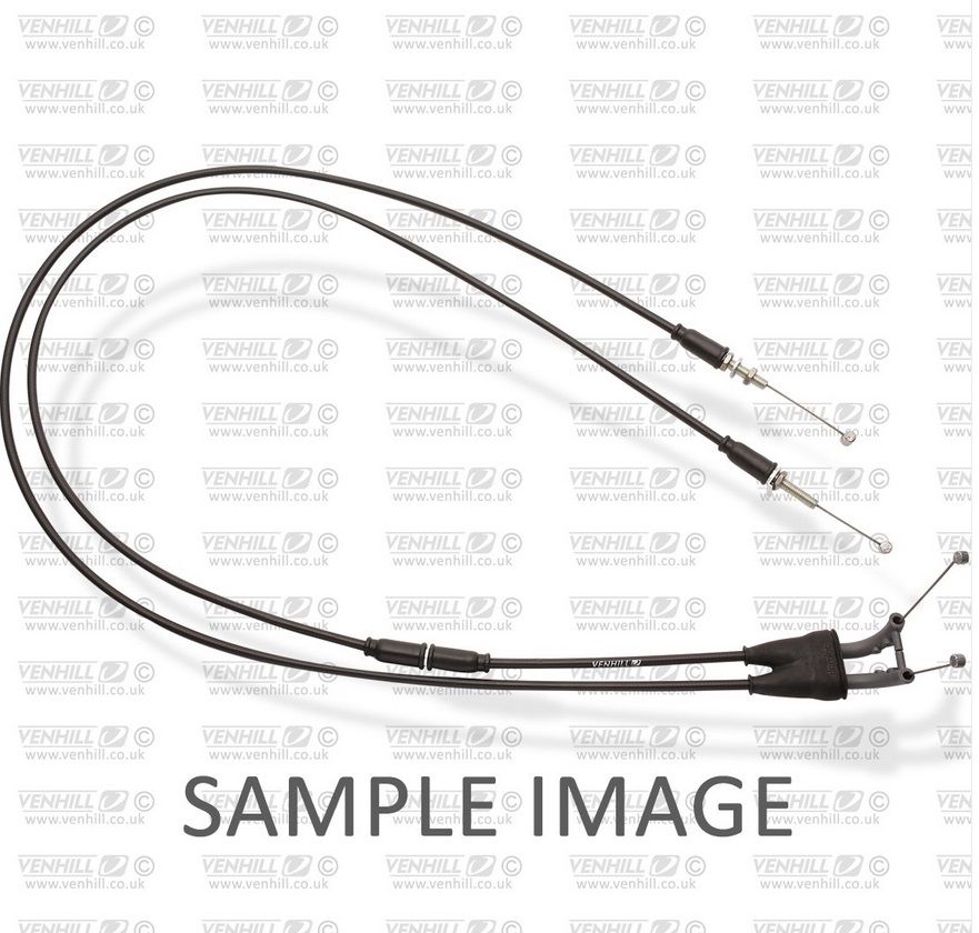 Throttle cable Venhill S01-4-106/C-BK featherlight Crni