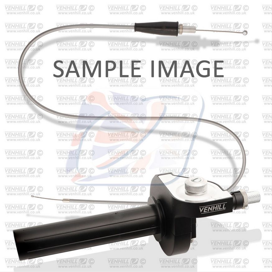 Twistgrip conversion 600A Venhill S01-4-045/9-GY featherlight grey