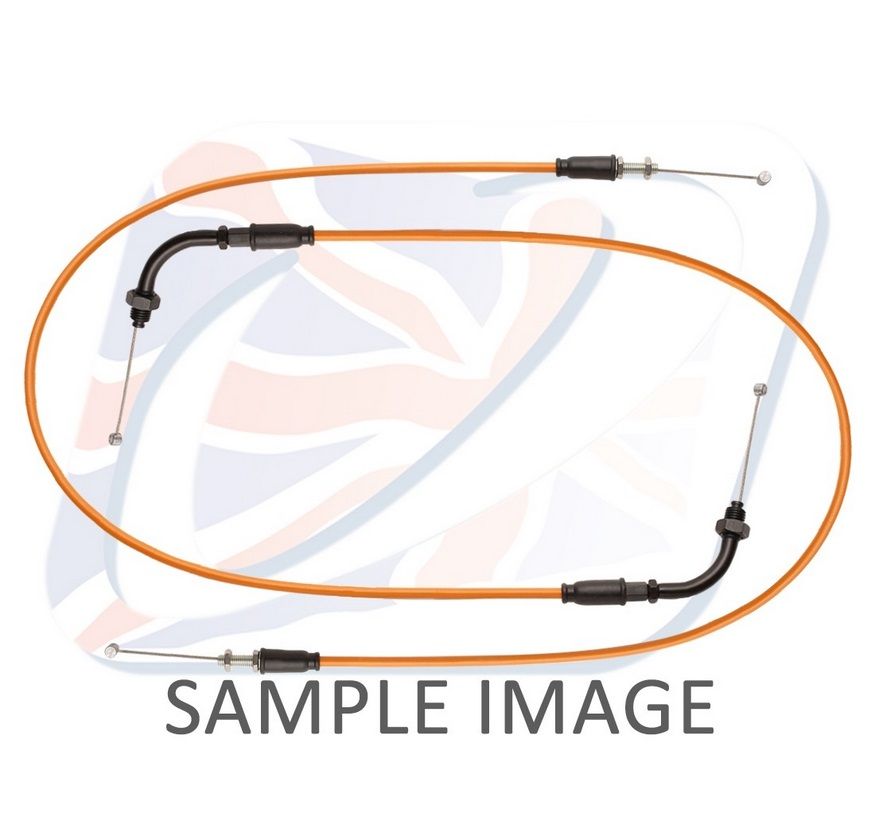Throttle Cable Venhill Y01-4-100-OR featherlight orange