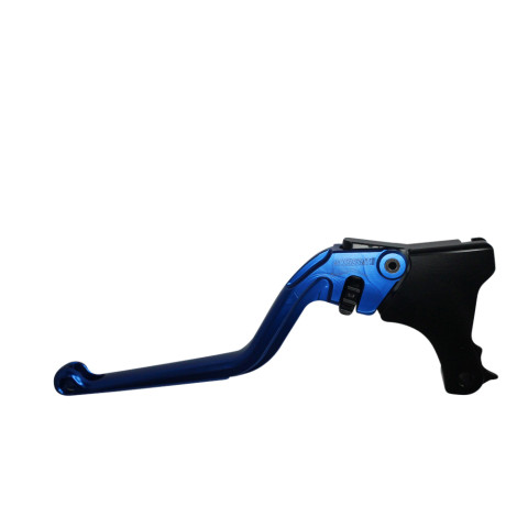 Clutch Lever ACCOSSATO ESB008 fixed CNC-worked aluminium, green