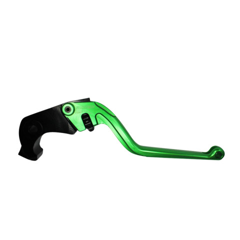 Brake lever ACCOSSATO EDF088 fixed CNC-worked aluminium, green