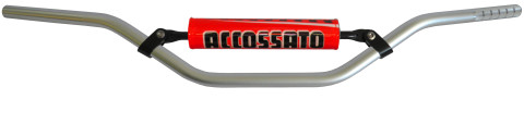 Handlebar ACCOSSATO aluminium, 22 mm silver