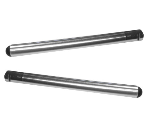 Clip-ons ACCOSSATO TB001 aluminium, 280mm without caps, Silver
