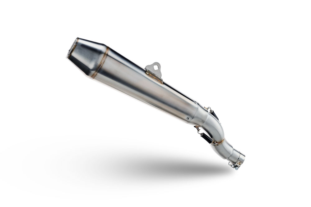 Slip-on exhaust GPR VINTACONE BMW.88.VIC Brushed Stainless steel