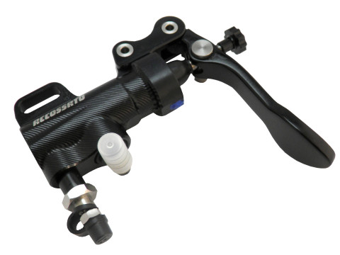 Thumb brake master cylinder ACCOSSATO BP009 piston diam. 13.5 mm with long lever, without bracket