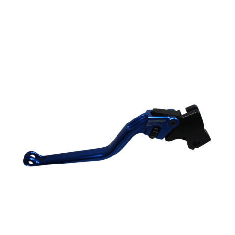 Clutch Lever ACCOSSATO ESD082 fixed CNC-worked aluminium, blue