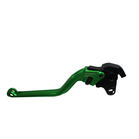 Clutch Lever ACCOSSATO ESV000 fixed CNC-worked aluminium, green