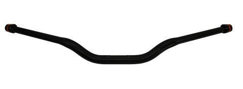 Handlebar ACCOSSATO HB183 Aluminium Made With Variable Diameter - 28.5 mm Crni